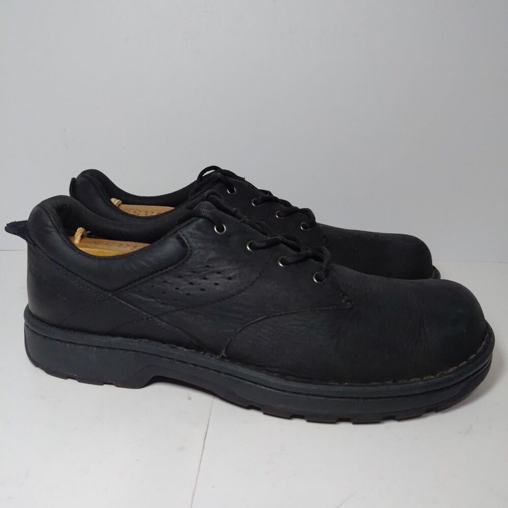 Merrell World Legend 2 Mens Size 9 Shoes Black Leather Comfort Oxfords